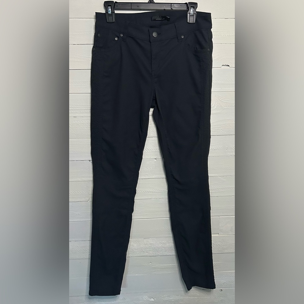 PraNa fitness pants, women’s size 10. Dark gray, skinny. Excellent condition. - Picture 1 of 7